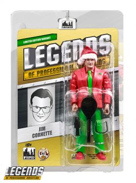 Jim Cornette Legends Action Figure Santa Corny