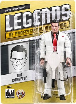 Jim Cornette Legends Action Figure White